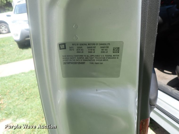 image for item DG2293 2013 Chevrolet Impala