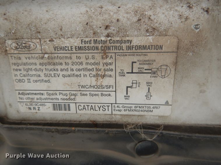 image for item DG4501 2006 Ford F150  SuperCab pickup truck