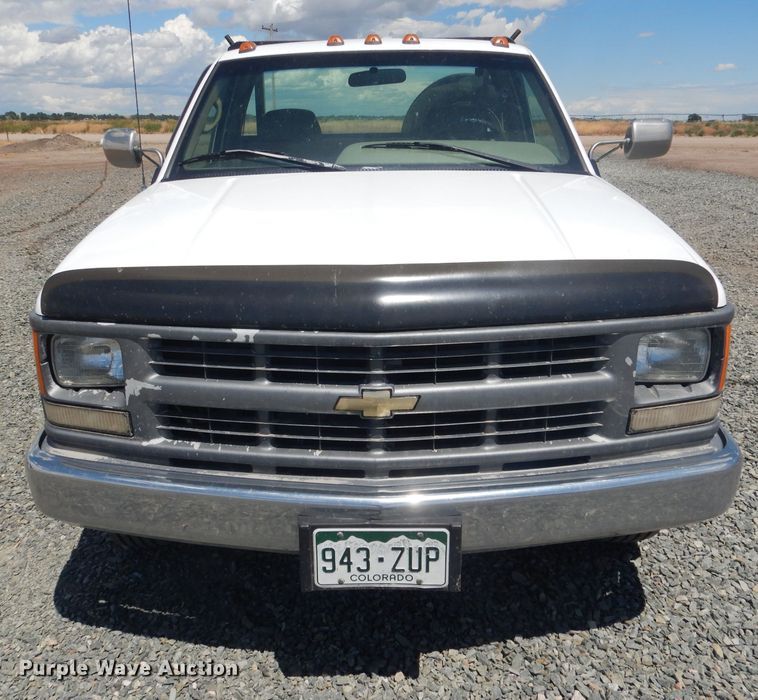 image for item DG5996 1996 Chevrolet 3500  flatbed pickup truck