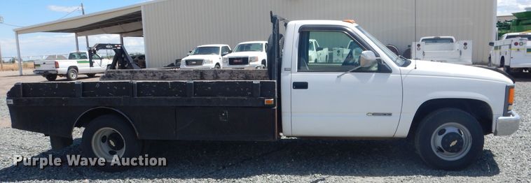 image for item DG5996 1996 Chevrolet 3500  flatbed pickup truck