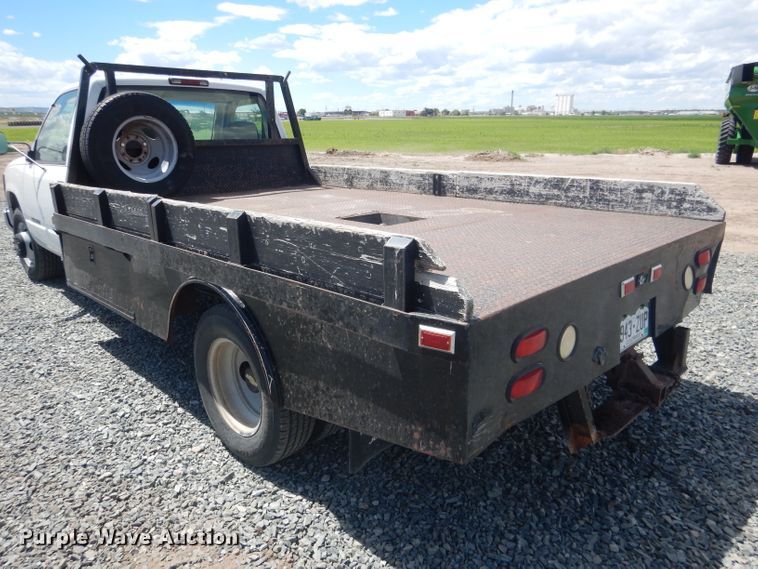 image for item DG5996 1996 Chevrolet 3500  flatbed pickup truck