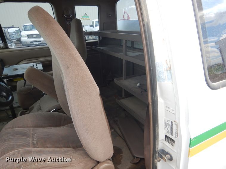 image for item DG5997 1996 Ford F350 XL  SuperCab utility bed pickup truck