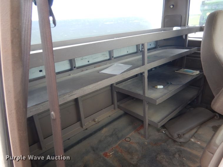 image for item DG5997 1996 Ford F350 XL  SuperCab utility bed pickup truck