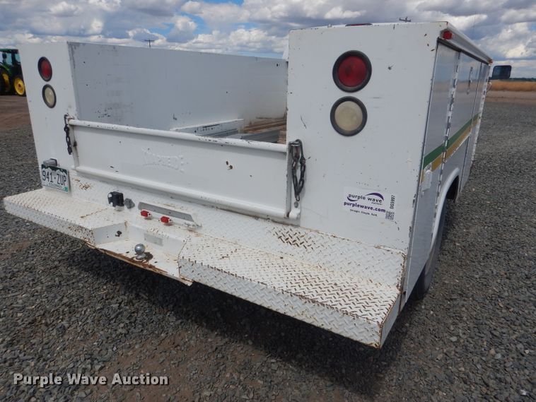 image for item DG5997 1996 Ford F350 XL  SuperCab utility bed pickup truck