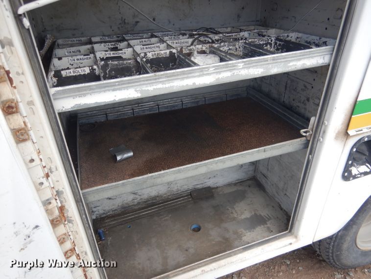 image for item DG5997 1996 Ford F350 XL  SuperCab utility bed pickup truck