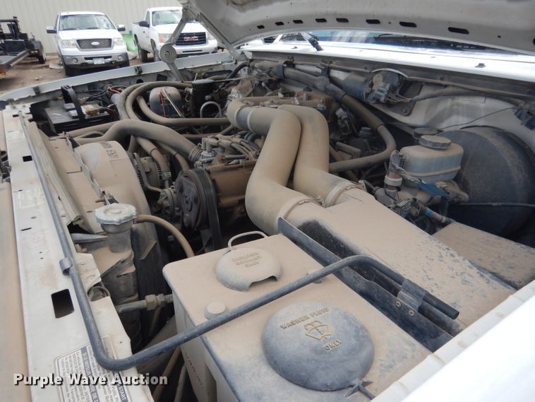 image for item DG5997 1996 Ford F350 XL  SuperCab utility bed pickup truck