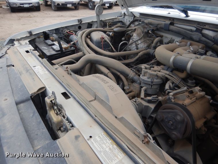 image for item DG5997 1996 Ford F350 XL  SuperCab utility bed pickup truck