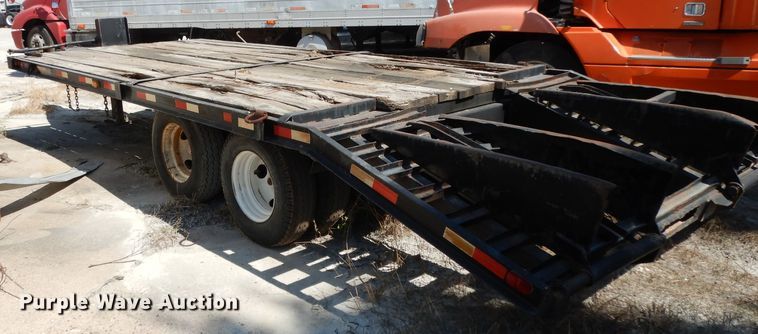 image for item DG6797 Shop built equipment trailer