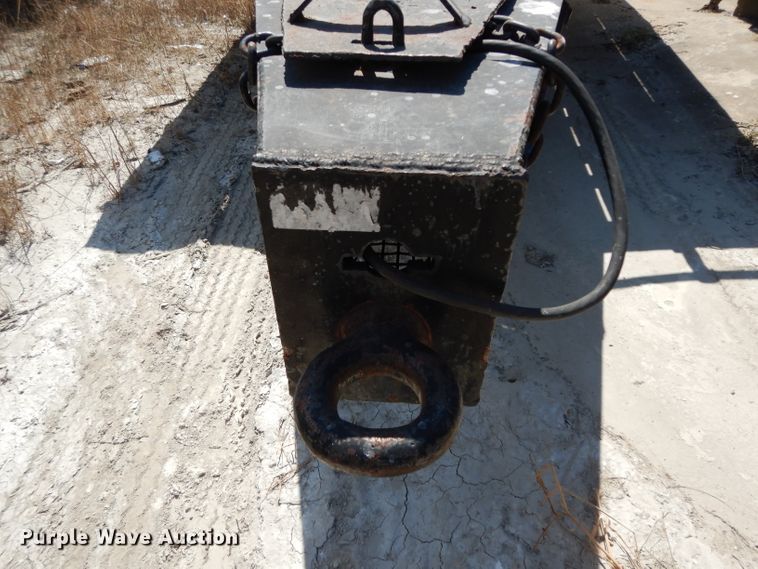 image for item DG6797 Shop built equipment trailer