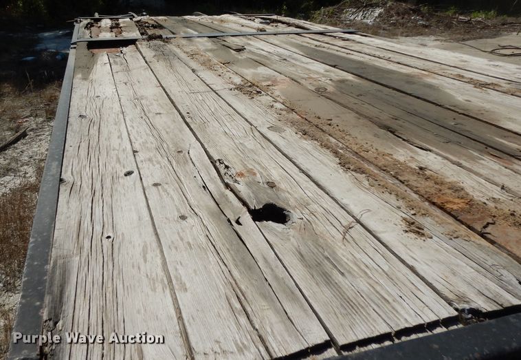 image for item DG6797 Shop built equipment trailer