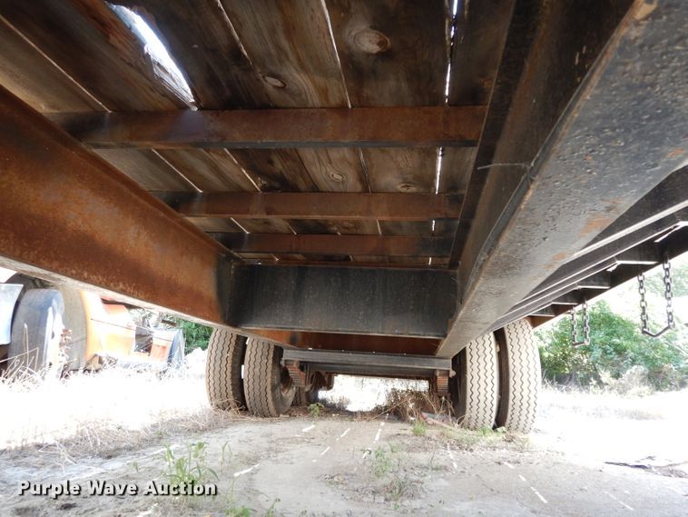 image for item DG6797 Shop built equipment trailer