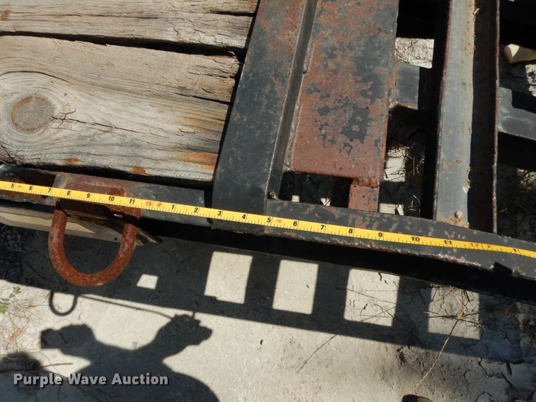 image for item DG6797 Shop built equipment trailer