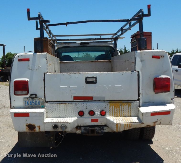 image for item DG6798 2000 Ford F550 Super Duty  utility bed truck