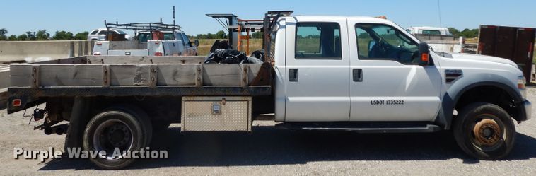 image for item DG6802 2008 Ford F450 Super Duty  flatbed truck