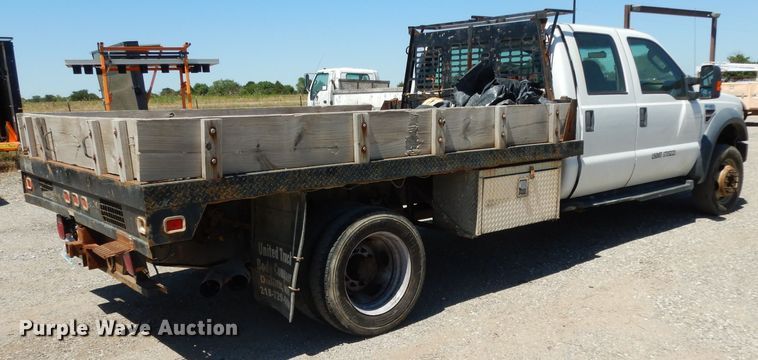 image for item DG6802 2008 Ford F450 Super Duty  flatbed truck