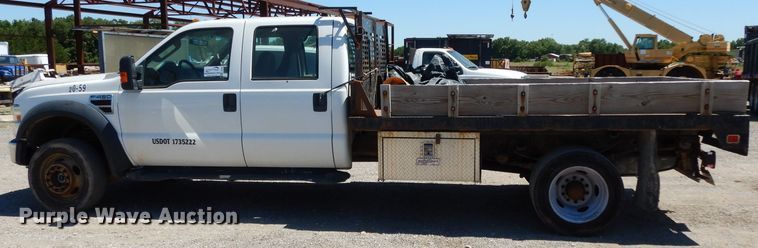 image for item DG6802 2008 Ford F450 Super Duty  flatbed truck