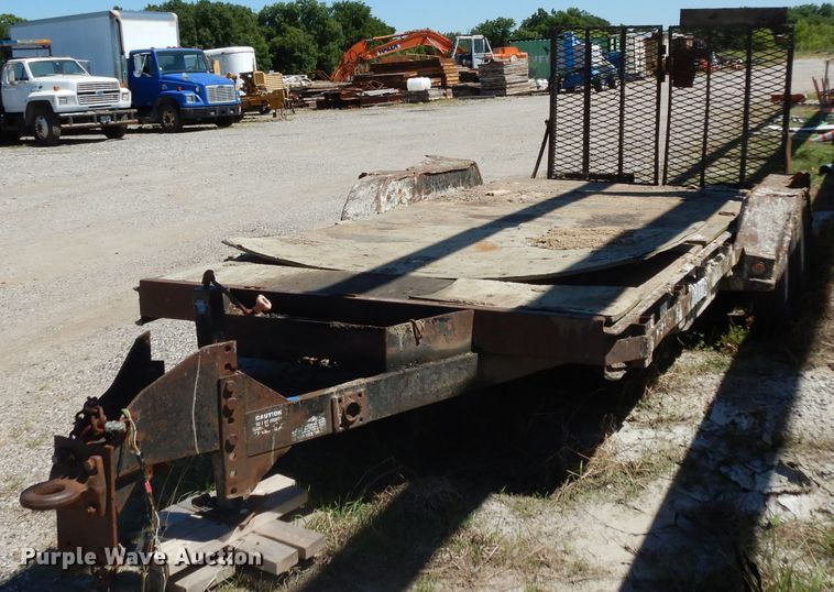 image for item DG6803 2019 Homemade equipment trailer