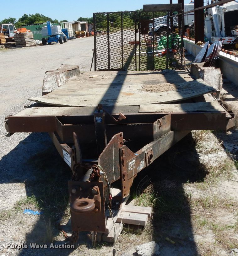 image for item DG6803 2019 Homemade equipment trailer