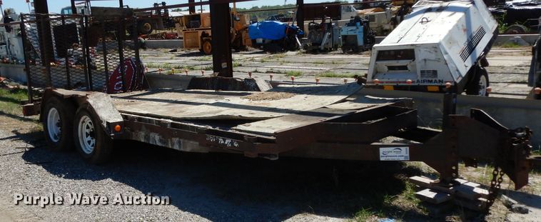 image for item DG6803 2019 Homemade equipment trailer