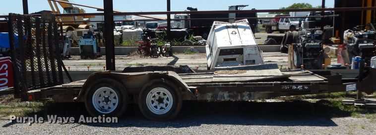 image for item DG6803 2019 Homemade equipment trailer