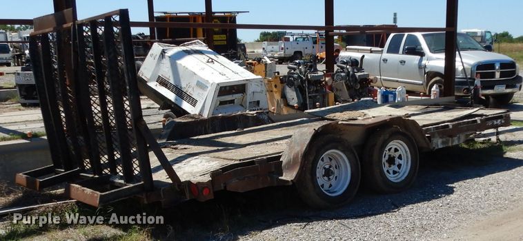 image for item DG6803 2019 Homemade equipment trailer