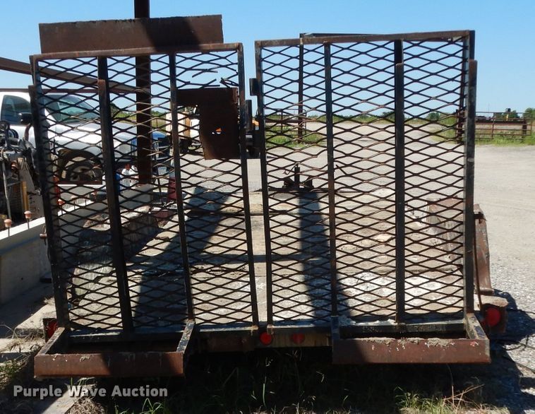 image for item DG6803 2019 Homemade equipment trailer