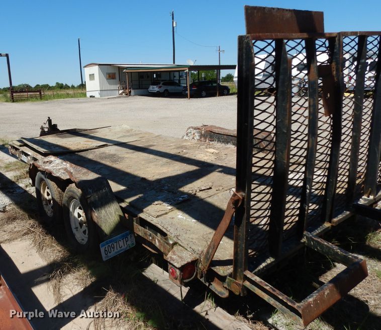 image for item DG6803 2019 Homemade equipment trailer