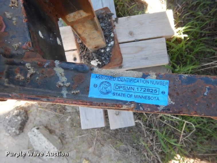 image for item DG6803 2019 Homemade equipment trailer