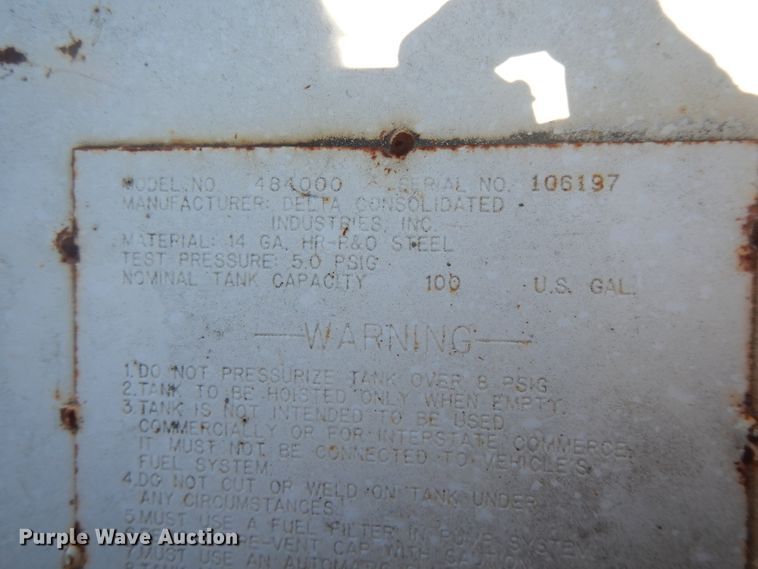 image for item DG7849 (2) auxiliary fuel tanks