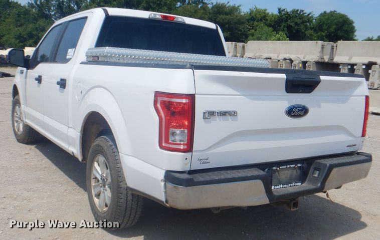 image for item DG8633 2016 Ford F150  SuperCrew pickup truck