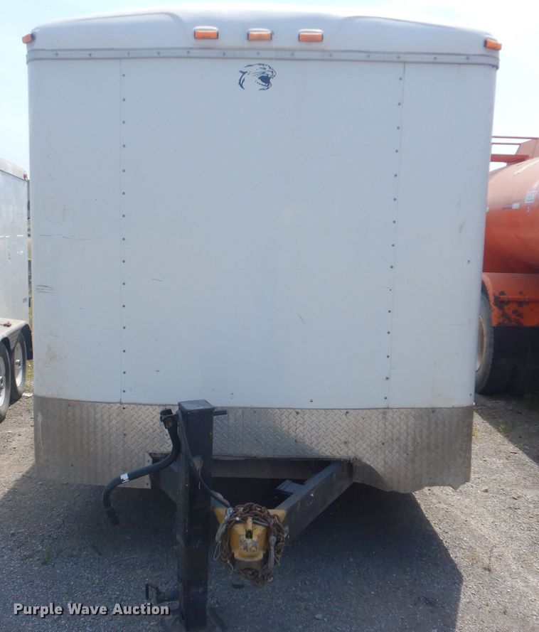 image for item DG8639 2007 Forest River enclosed cargo trailer