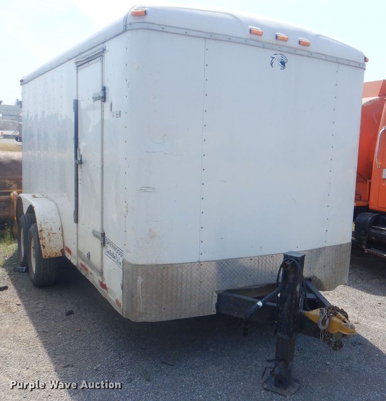 image for item DG8639 2007 Forest River enclosed cargo trailer