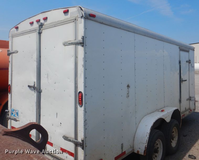 image for item DG8639 2007 Forest River enclosed cargo trailer