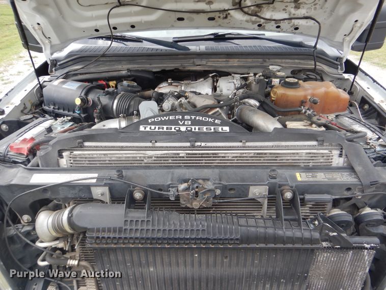 image for item DG8672 2008 Ford F350 Super Duty  SuperCab flatbed pickup truck