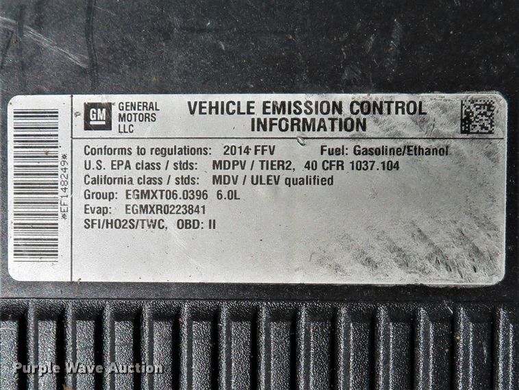 image for item DH1025 2014 Chevrolet Silverado 2500 LS  Crew Cab pickup truck