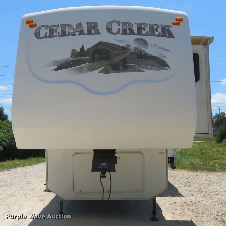 image for item DH1026 2007 Forest River Cedar Creek 37RDQS  camper