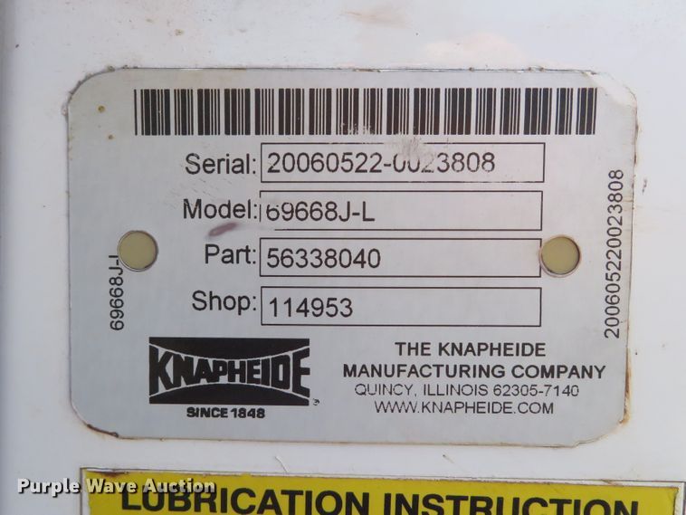 image for item DH1039 2006 Chevrolet Silverado 2500HD  Ext. Cab utility bed pickup truck