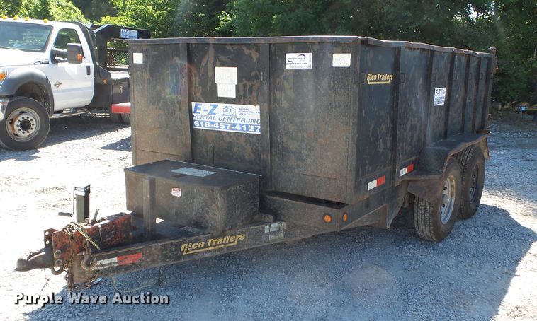 image for item DH3792 2010 Rice dump trailer