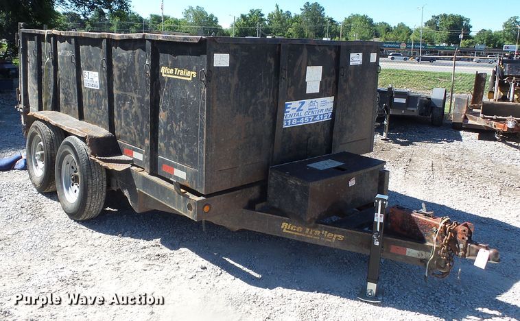 image for item DH3792 2010 Rice dump trailer