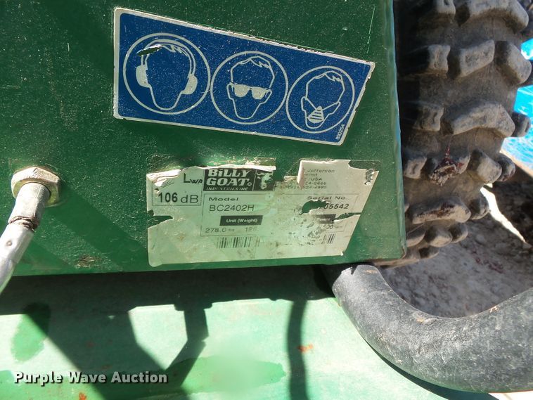 image for item DH3794 Billy Goat BC2402 lawn mower