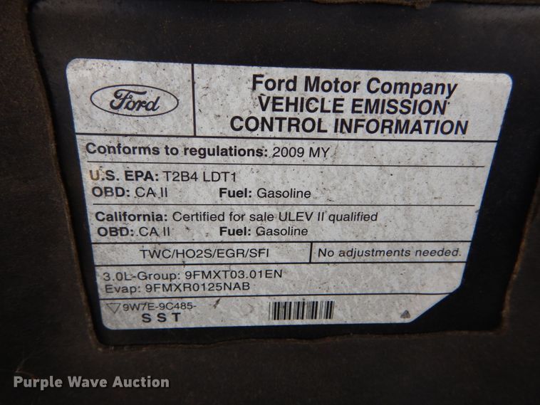 image for item DH5116 2009 Ford Escape  SUV