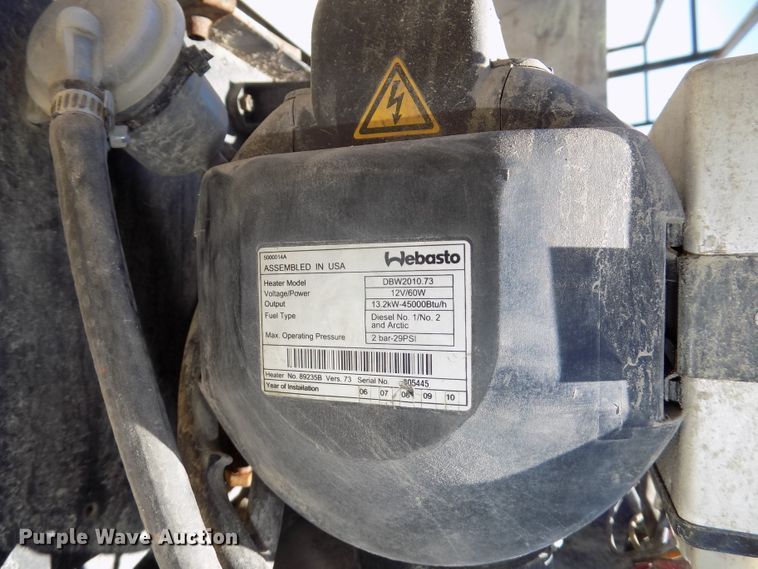 image for item DO9306 2008 Webasto auxiliary power unit