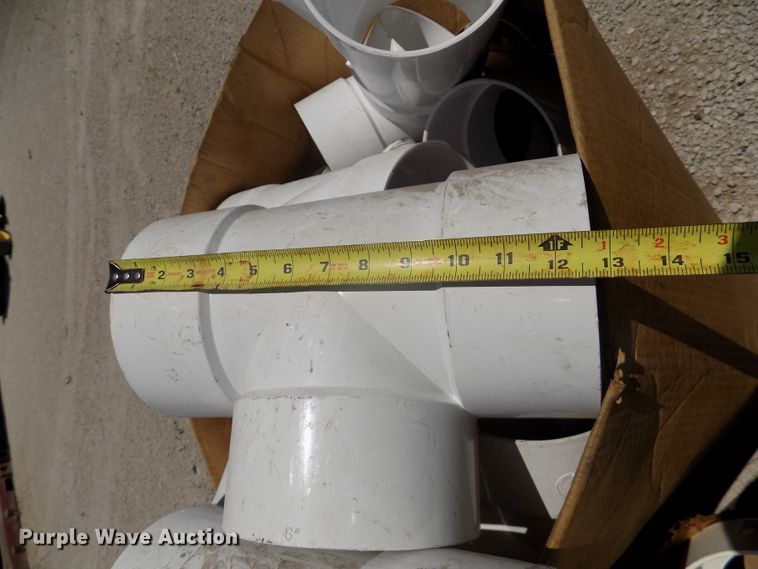 image for item DO9307 PVC fittings, pipe, and rack