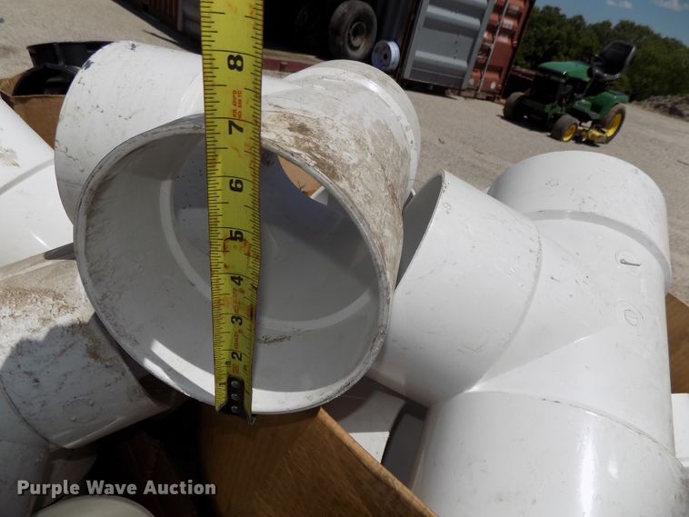 image for item DO9307 PVC fittings, pipe, and rack