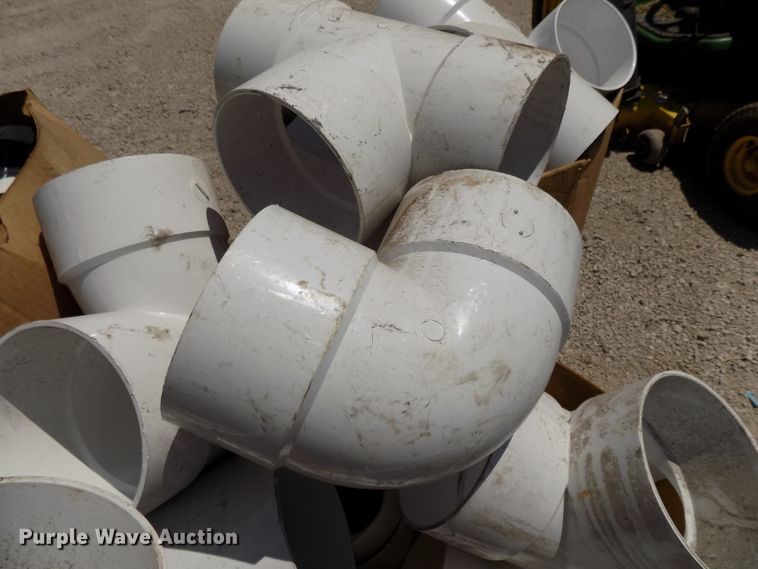 image for item DO9307 PVC fittings, pipe, and rack