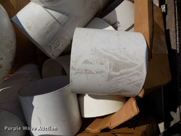 image for item DO9307 PVC fittings, pipe, and rack