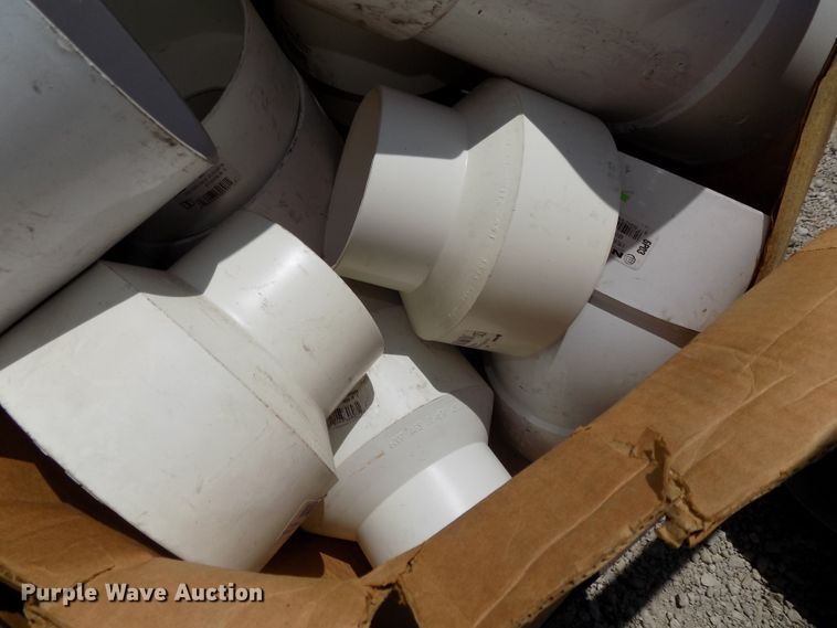 image for item DO9307 PVC fittings, pipe, and rack