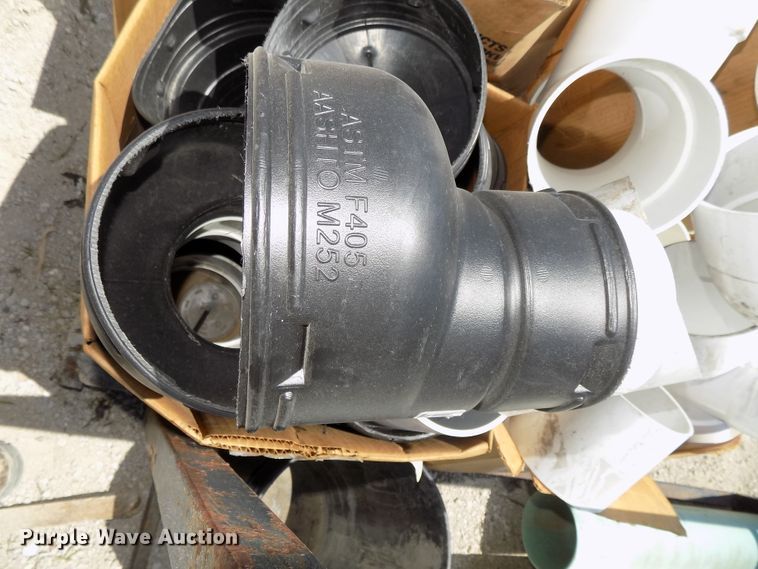 image for item DO9307 PVC fittings, pipe, and rack