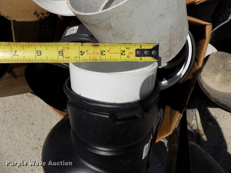 image for item DO9307 PVC fittings, pipe, and rack