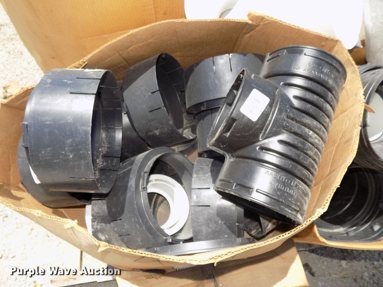 image for item DO9307 PVC fittings, pipe, and rack